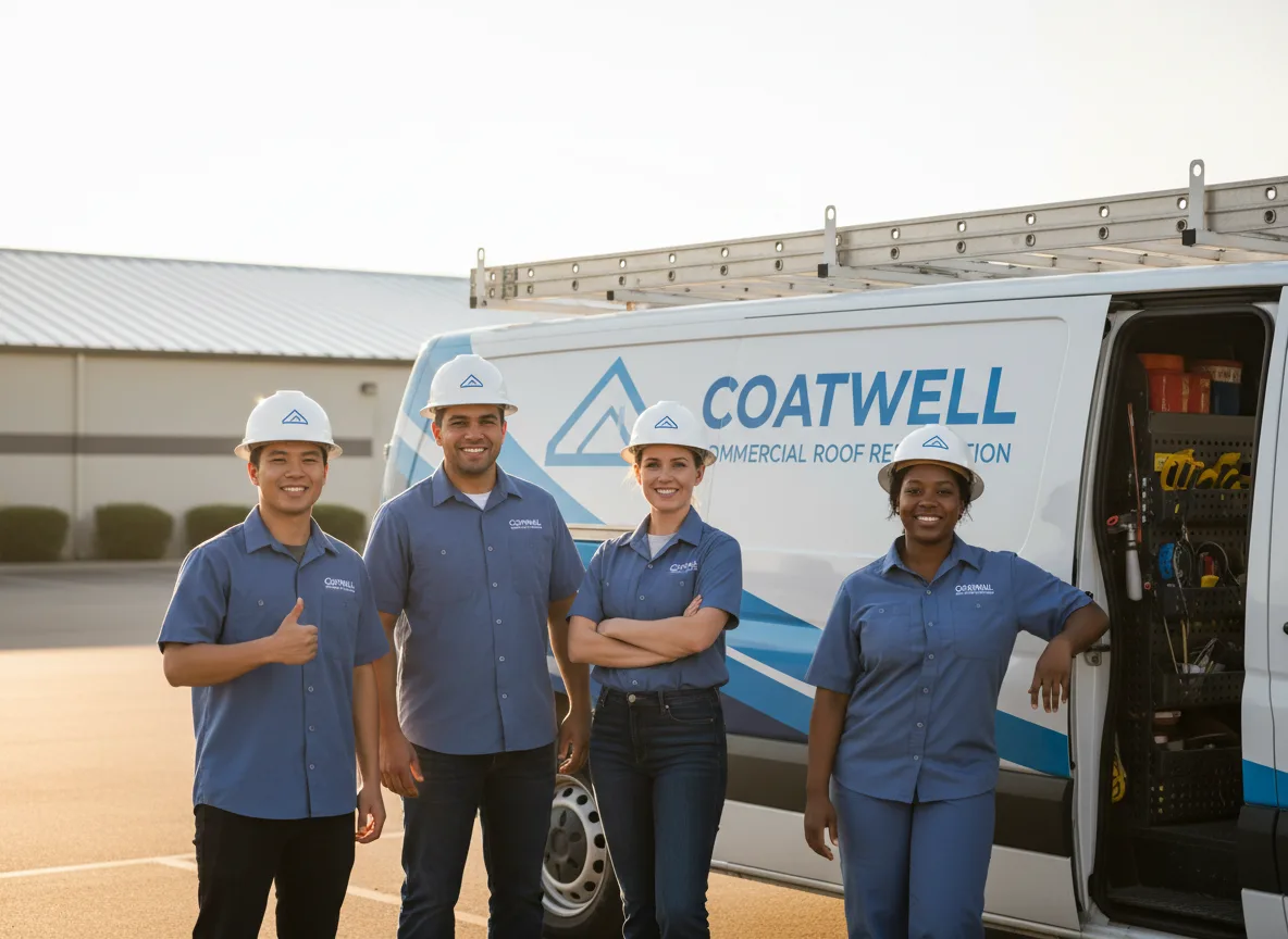 Commercial roof coating company in Bloomingdale, OH